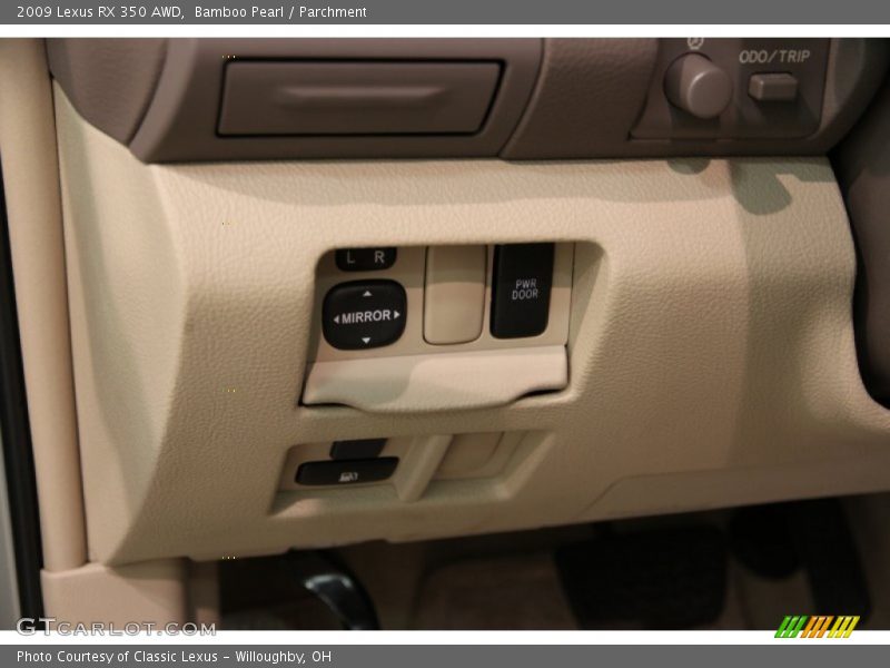 Bamboo Pearl / Parchment 2009 Lexus RX 350 AWD