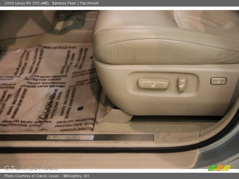 Bamboo Pearl / Parchment 2009 Lexus RX 350 AWD