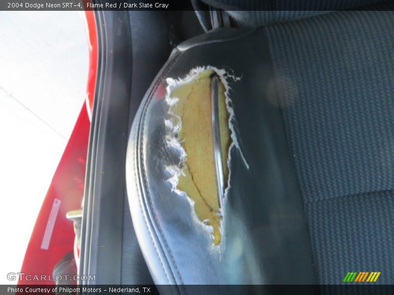 Flame Red / Dark Slate Gray 2004 Dodge Neon SRT-4