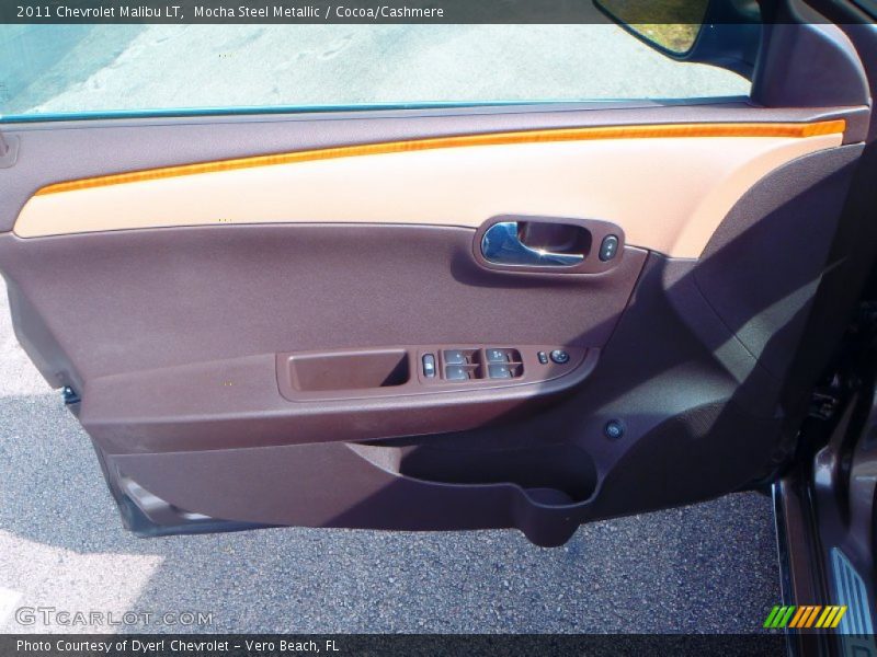 Mocha Steel Metallic / Cocoa/Cashmere 2011 Chevrolet Malibu LT