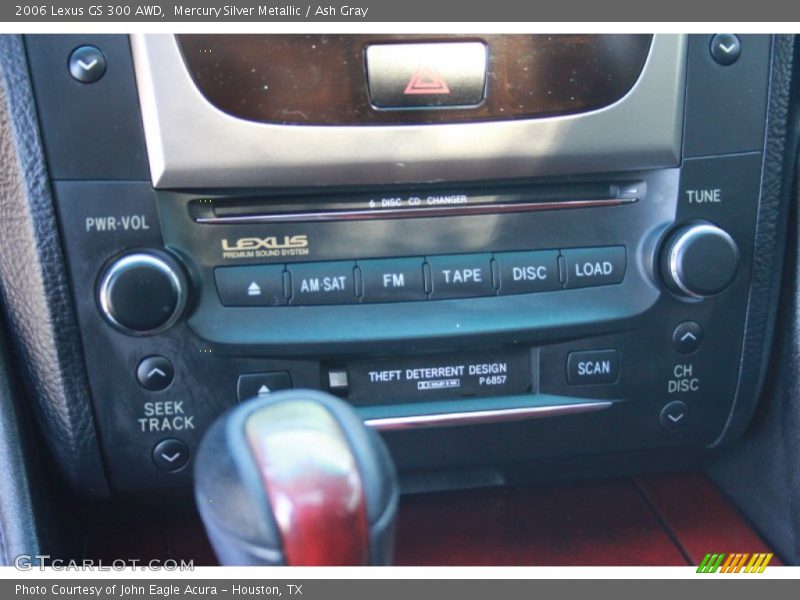 Mercury Silver Metallic / Ash Gray 2006 Lexus GS 300 AWD
