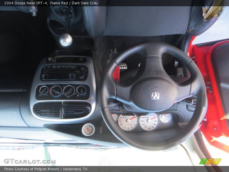 Flame Red / Dark Slate Gray 2004 Dodge Neon SRT-4