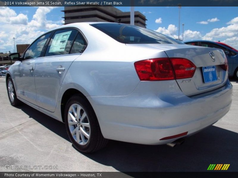 Reflex Silver Metallic / Titan Black 2014 Volkswagen Jetta SE Sedan