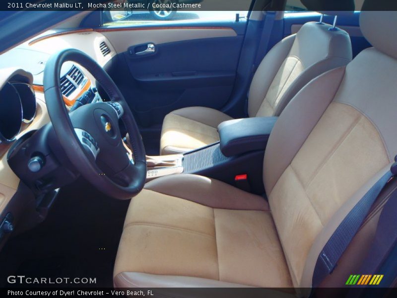 Mocha Steel Metallic / Cocoa/Cashmere 2011 Chevrolet Malibu LT
