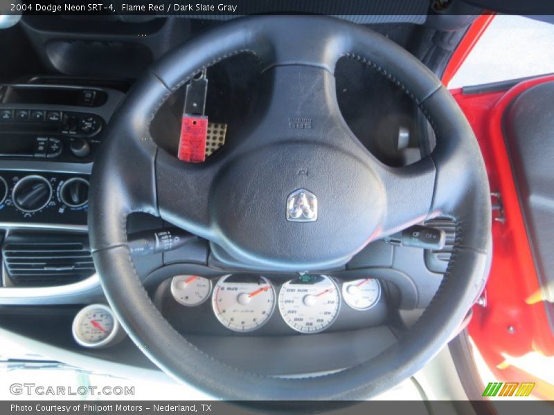 Flame Red / Dark Slate Gray 2004 Dodge Neon SRT-4