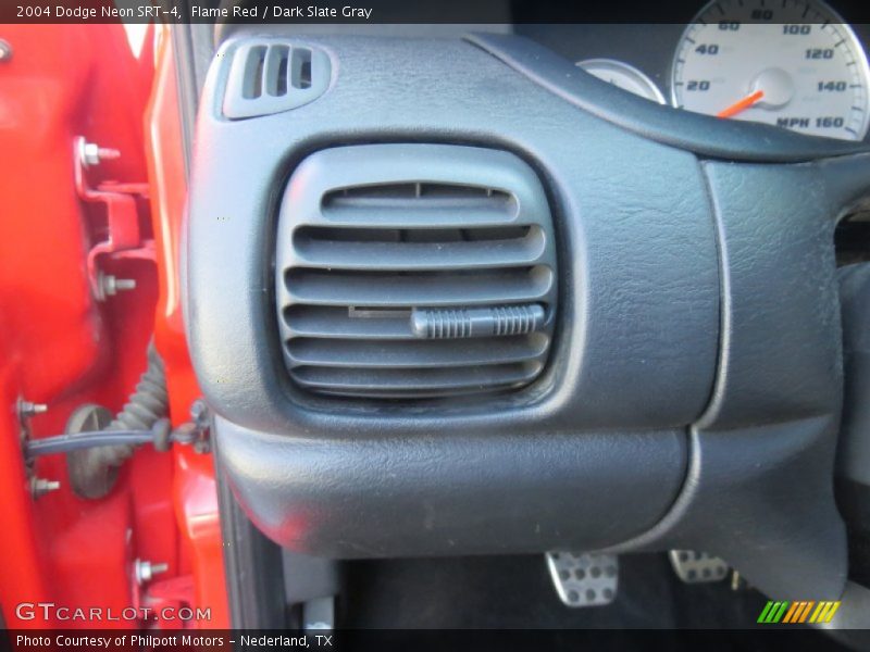 Flame Red / Dark Slate Gray 2004 Dodge Neon SRT-4