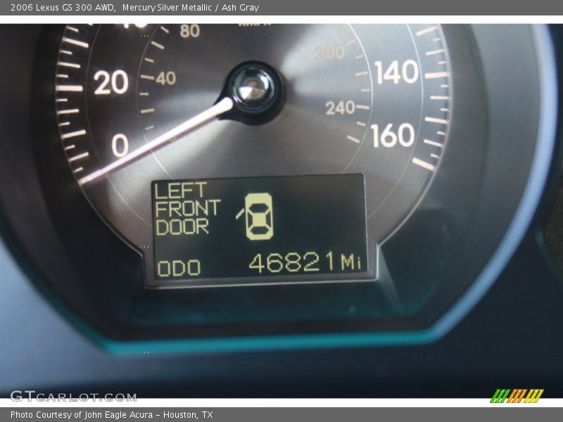 Mercury Silver Metallic / Ash Gray 2006 Lexus GS 300 AWD