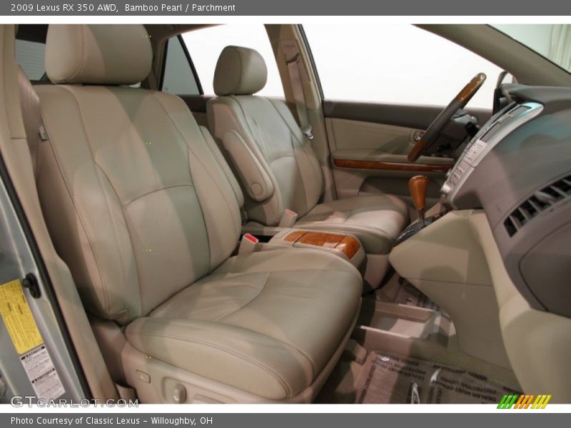 Bamboo Pearl / Parchment 2009 Lexus RX 350 AWD