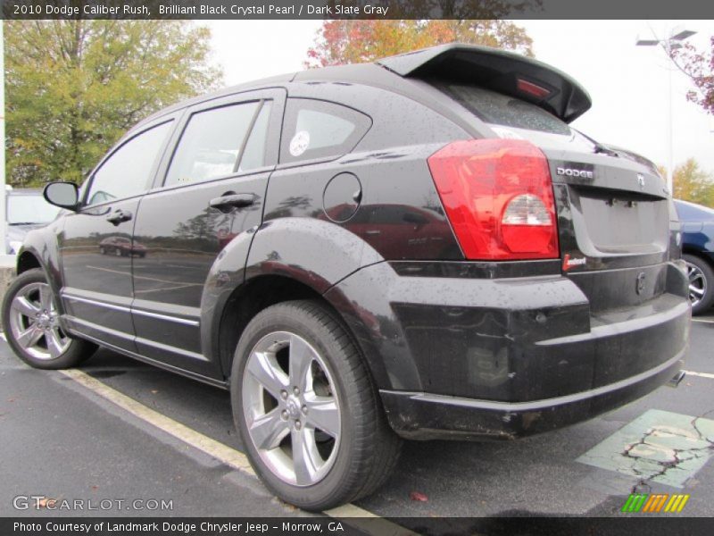 Brilliant Black Crystal Pearl / Dark Slate Gray 2010 Dodge Caliber Rush