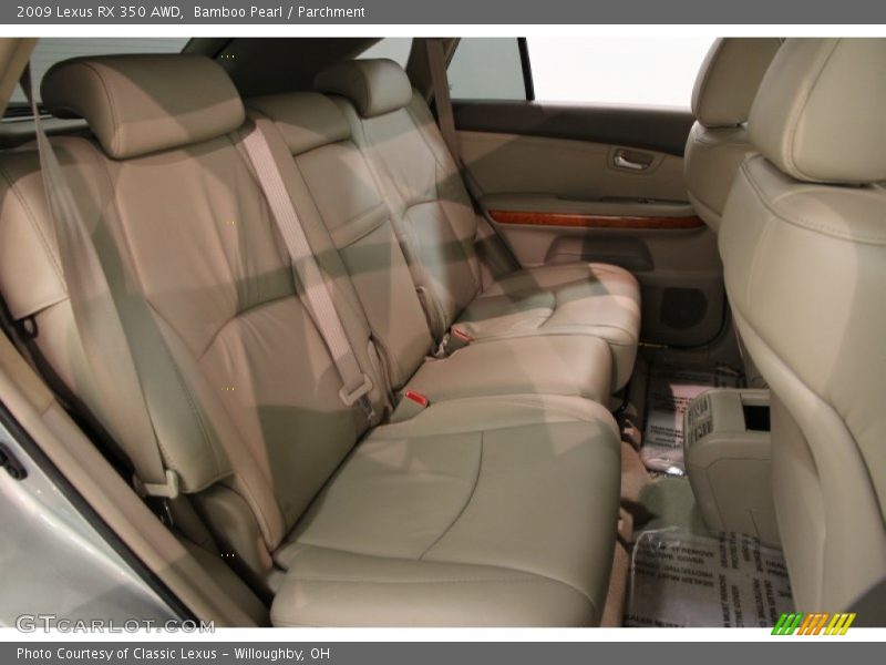 Bamboo Pearl / Parchment 2009 Lexus RX 350 AWD