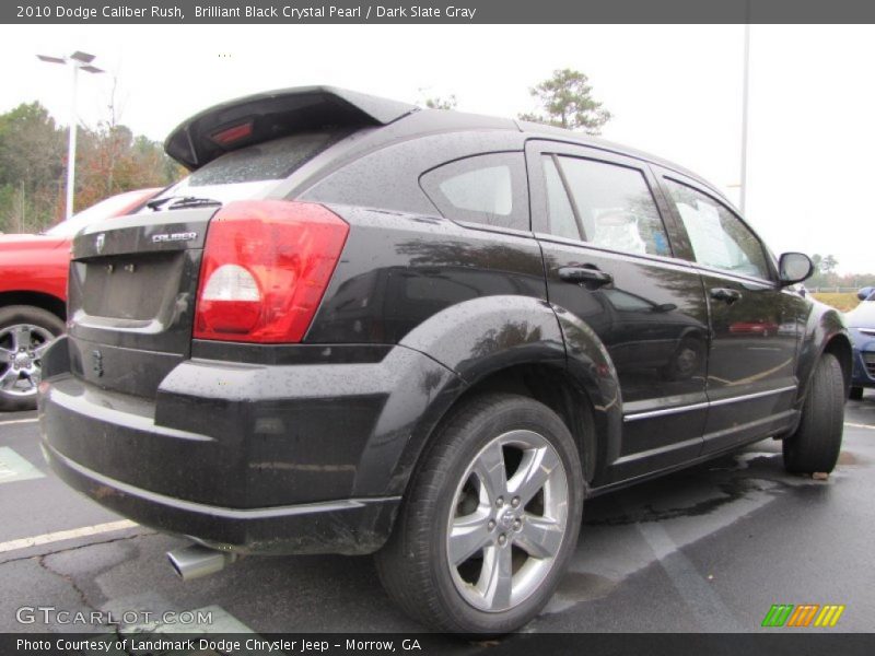 Brilliant Black Crystal Pearl / Dark Slate Gray 2010 Dodge Caliber Rush