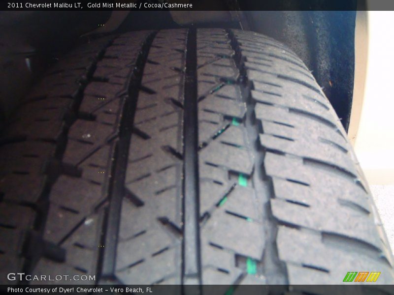 Gold Mist Metallic / Cocoa/Cashmere 2011 Chevrolet Malibu LT