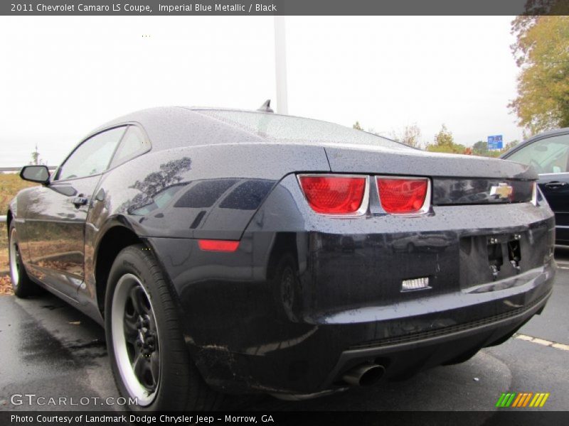 Imperial Blue Metallic / Black 2011 Chevrolet Camaro LS Coupe