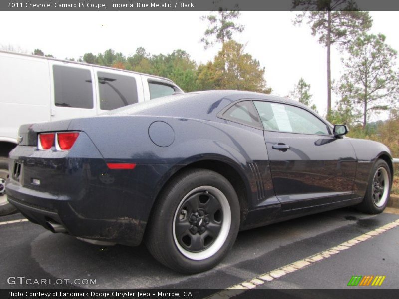 Imperial Blue Metallic / Black 2011 Chevrolet Camaro LS Coupe