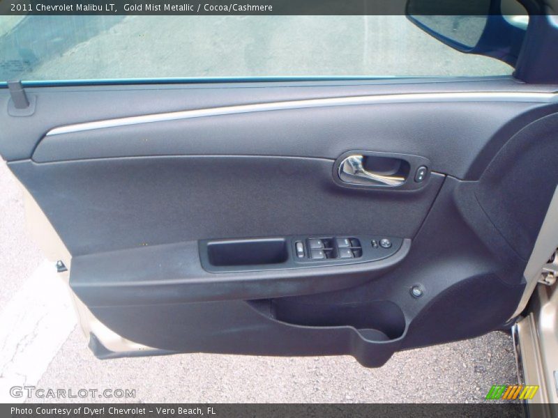 Gold Mist Metallic / Cocoa/Cashmere 2011 Chevrolet Malibu LT
