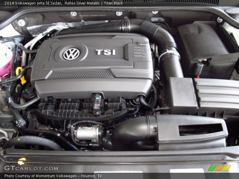 Reflex Silver Metallic / Titan Black 2014 Volkswagen Jetta SE Sedan