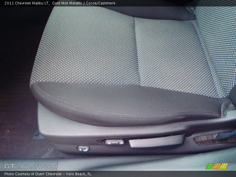 Gold Mist Metallic / Cocoa/Cashmere 2011 Chevrolet Malibu LT