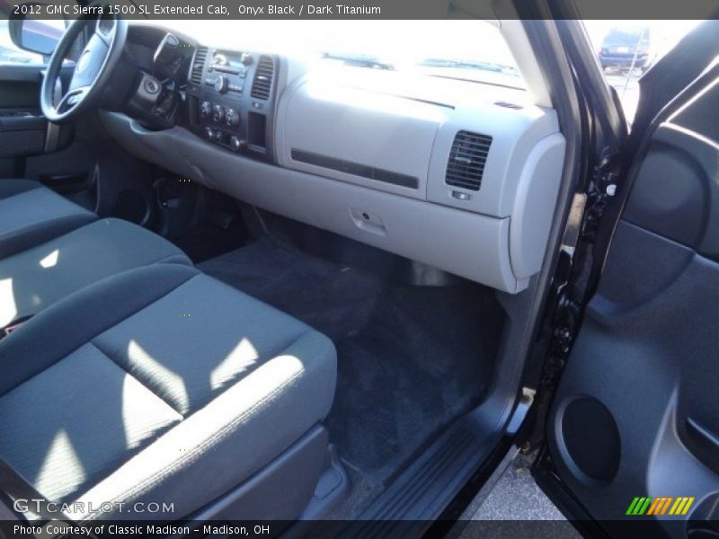 Onyx Black / Dark Titanium 2012 GMC Sierra 1500 SL Extended Cab