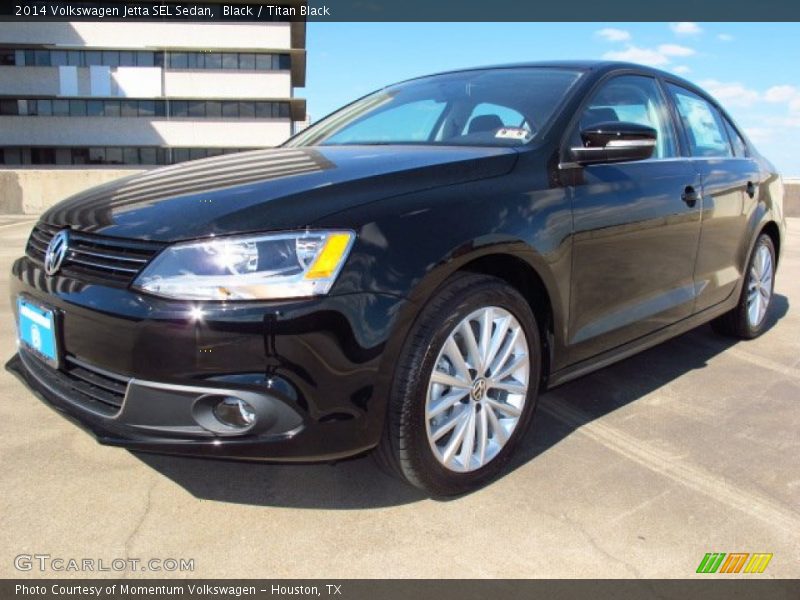 Black / Titan Black 2014 Volkswagen Jetta SEL Sedan