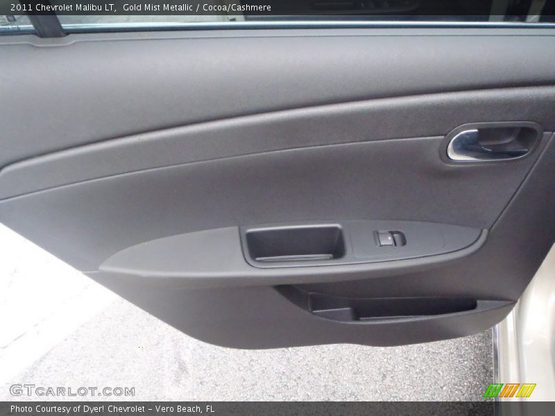 Gold Mist Metallic / Cocoa/Cashmere 2011 Chevrolet Malibu LT
