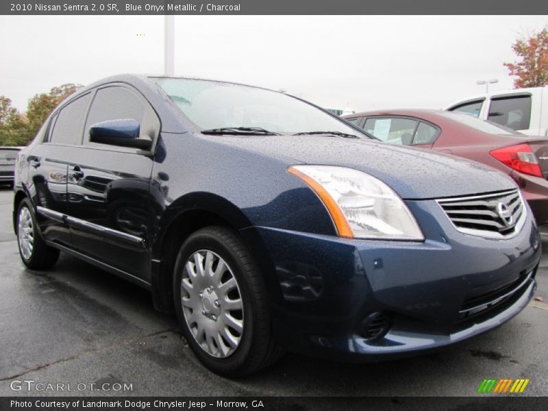 Blue Onyx Metallic / Charcoal 2010 Nissan Sentra 2.0 SR