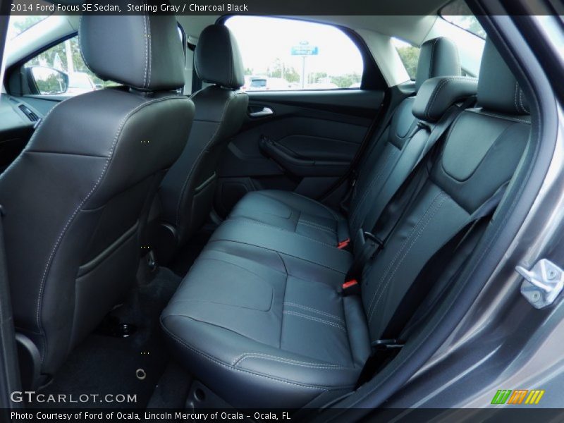 Sterling Gray / Charcoal Black 2014 Ford Focus SE Sedan