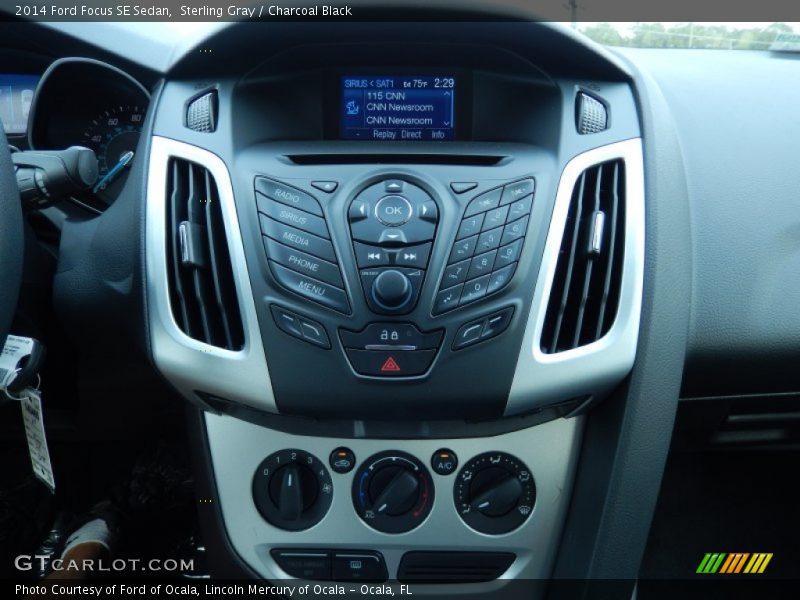 Sterling Gray / Charcoal Black 2014 Ford Focus SE Sedan