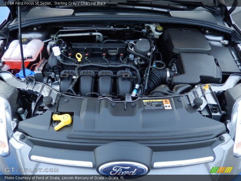 Sterling Gray / Charcoal Black 2014 Ford Focus SE Sedan