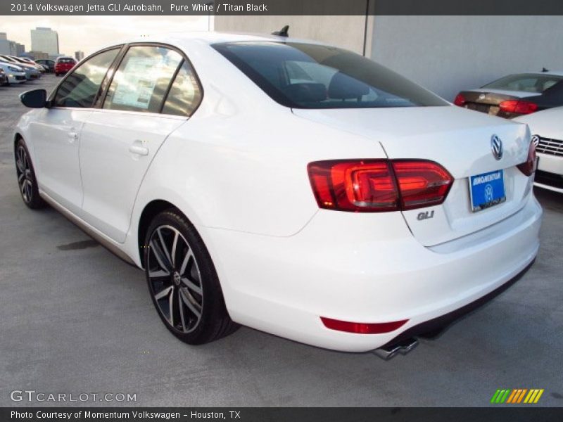 Pure White / Titan Black 2014 Volkswagen Jetta GLI Autobahn