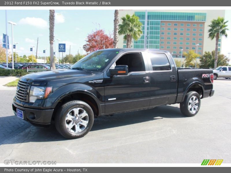 Tuxedo Black Metallic / Black 2012 Ford F150 FX2 SuperCrew
