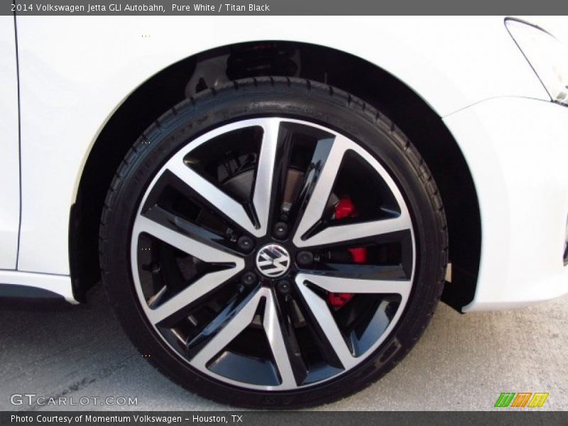 Pure White / Titan Black 2014 Volkswagen Jetta GLI Autobahn