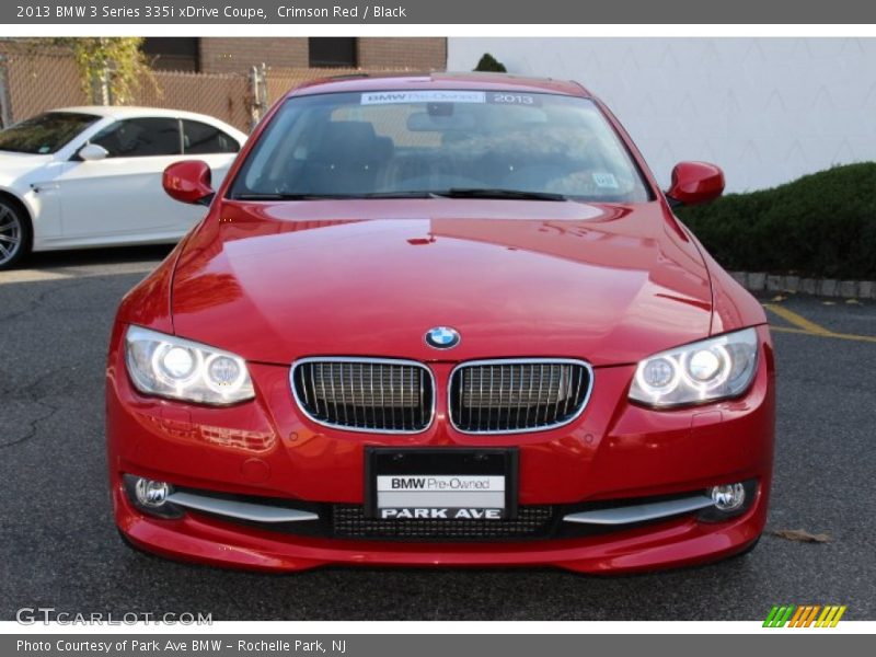 Crimson Red / Black 2013 BMW 3 Series 335i xDrive Coupe