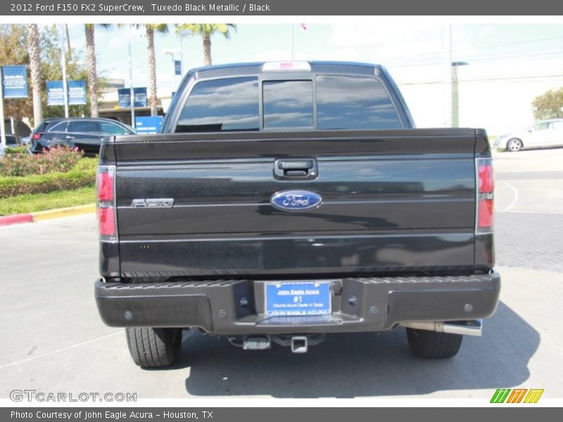 Tuxedo Black Metallic / Black 2012 Ford F150 FX2 SuperCrew
