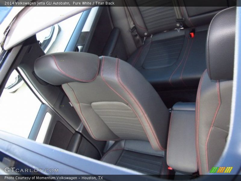 Pure White / Titan Black 2014 Volkswagen Jetta GLI Autobahn