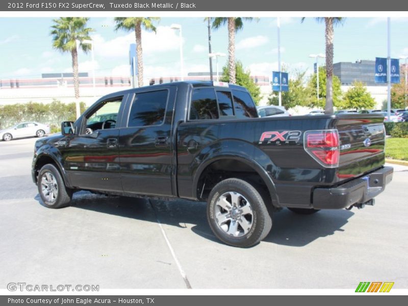 Tuxedo Black Metallic / Black 2012 Ford F150 FX2 SuperCrew