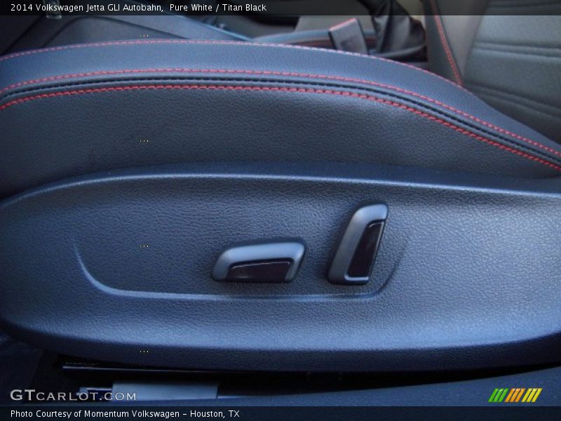 Pure White / Titan Black 2014 Volkswagen Jetta GLI Autobahn