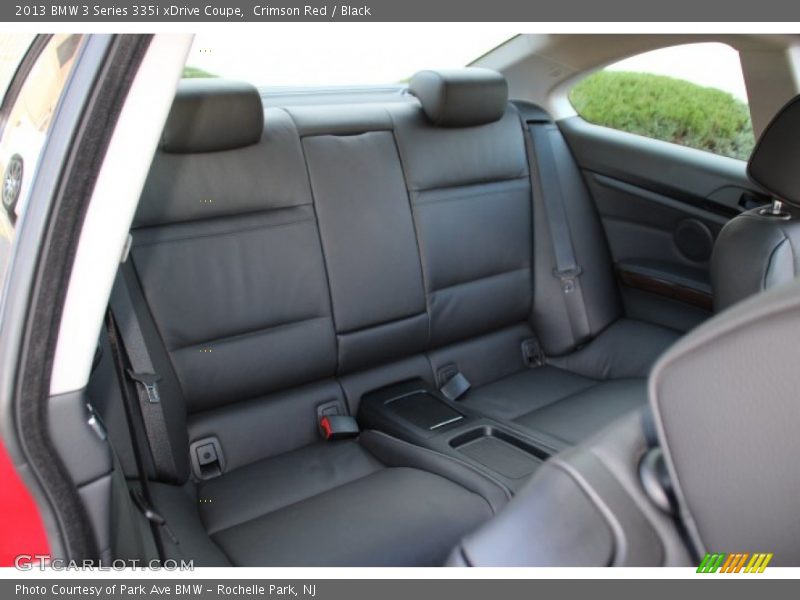 Rear Seat of 2013 3 Series 335i xDrive Coupe