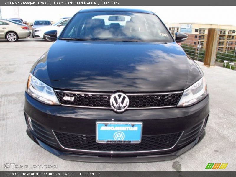 Deep Black Pearl Metallic / Titan Black 2014 Volkswagen Jetta GLI