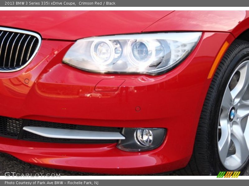 Crimson Red / Black 2013 BMW 3 Series 335i xDrive Coupe