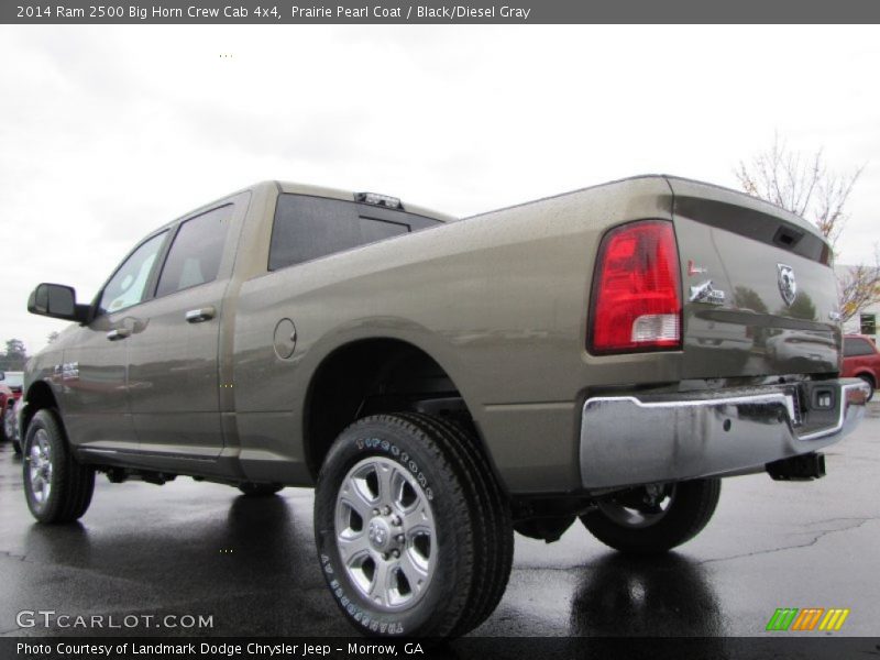 Prairie Pearl Coat / Black/Diesel Gray 2014 Ram 2500 Big Horn Crew Cab 4x4