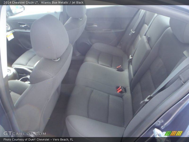 Atlantis Blue Metallic / Jet Black 2014 Chevrolet Cruze LT