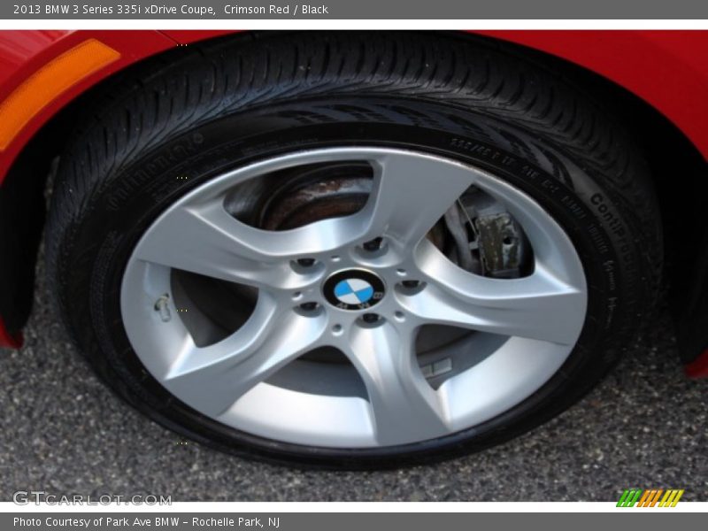 Crimson Red / Black 2013 BMW 3 Series 335i xDrive Coupe