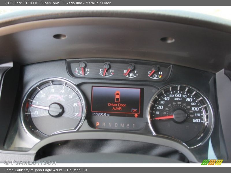 Tuxedo Black Metallic / Black 2012 Ford F150 FX2 SuperCrew