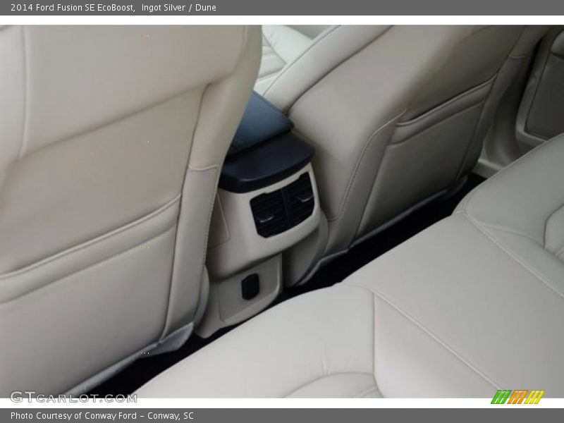 Ingot Silver / Dune 2014 Ford Fusion SE EcoBoost