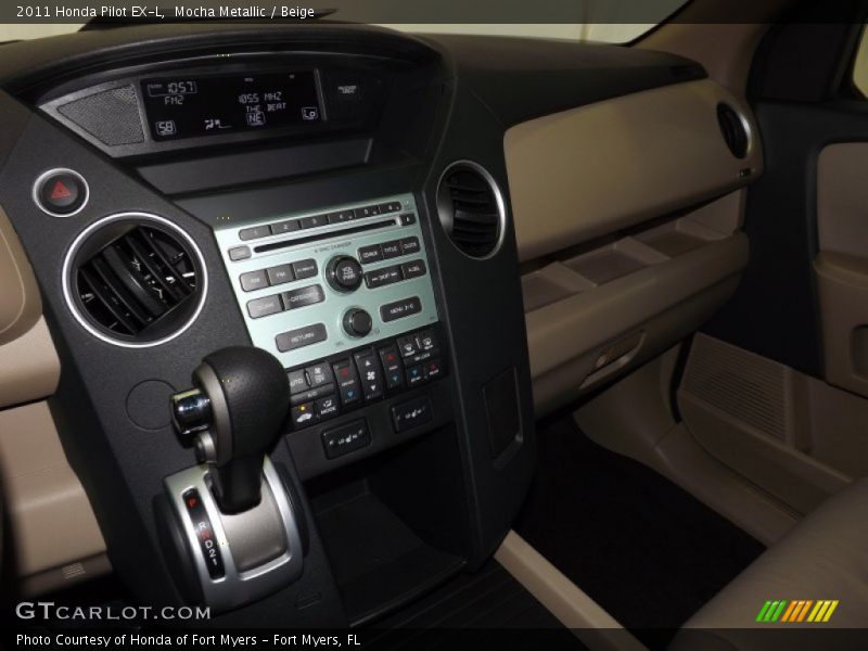 Mocha Metallic / Beige 2011 Honda Pilot EX-L
