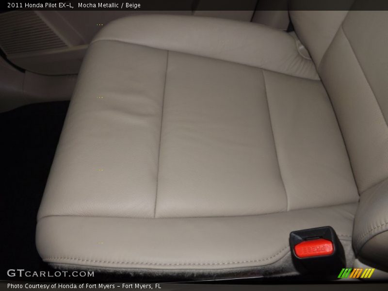 Mocha Metallic / Beige 2011 Honda Pilot EX-L