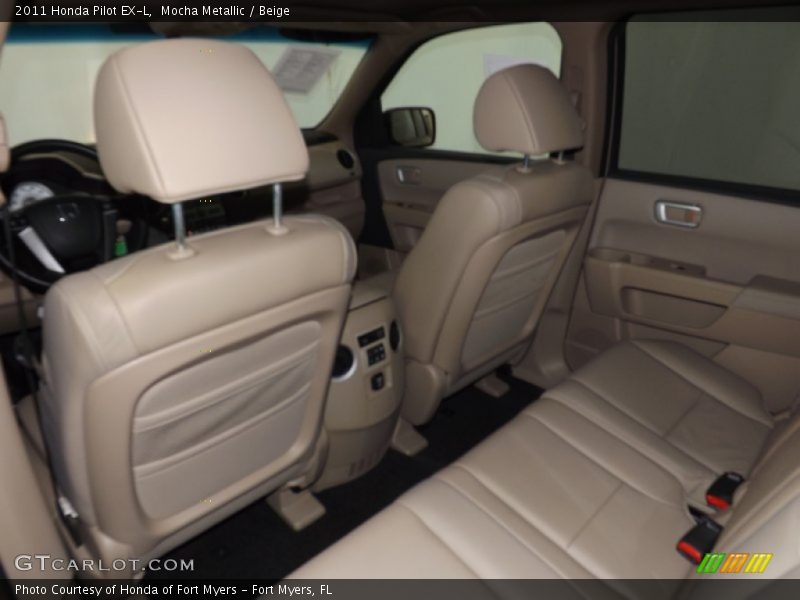 Mocha Metallic / Beige 2011 Honda Pilot EX-L