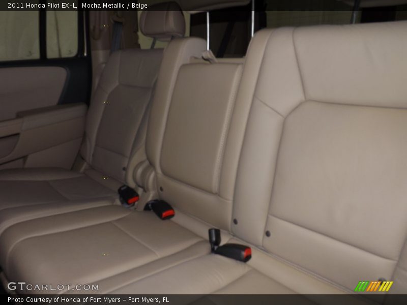 Mocha Metallic / Beige 2011 Honda Pilot EX-L