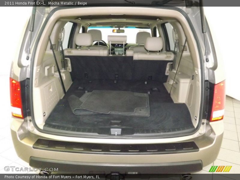 Mocha Metallic / Beige 2011 Honda Pilot EX-L