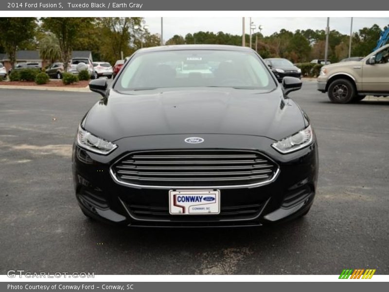 Tuxedo Black / Earth Gray 2014 Ford Fusion S